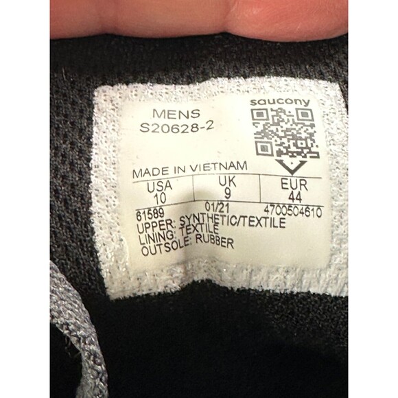 Saucony Men\'s Cohesion Running Shoes Size 10M Gray Lace Up Athletic Gear In Box main image 6